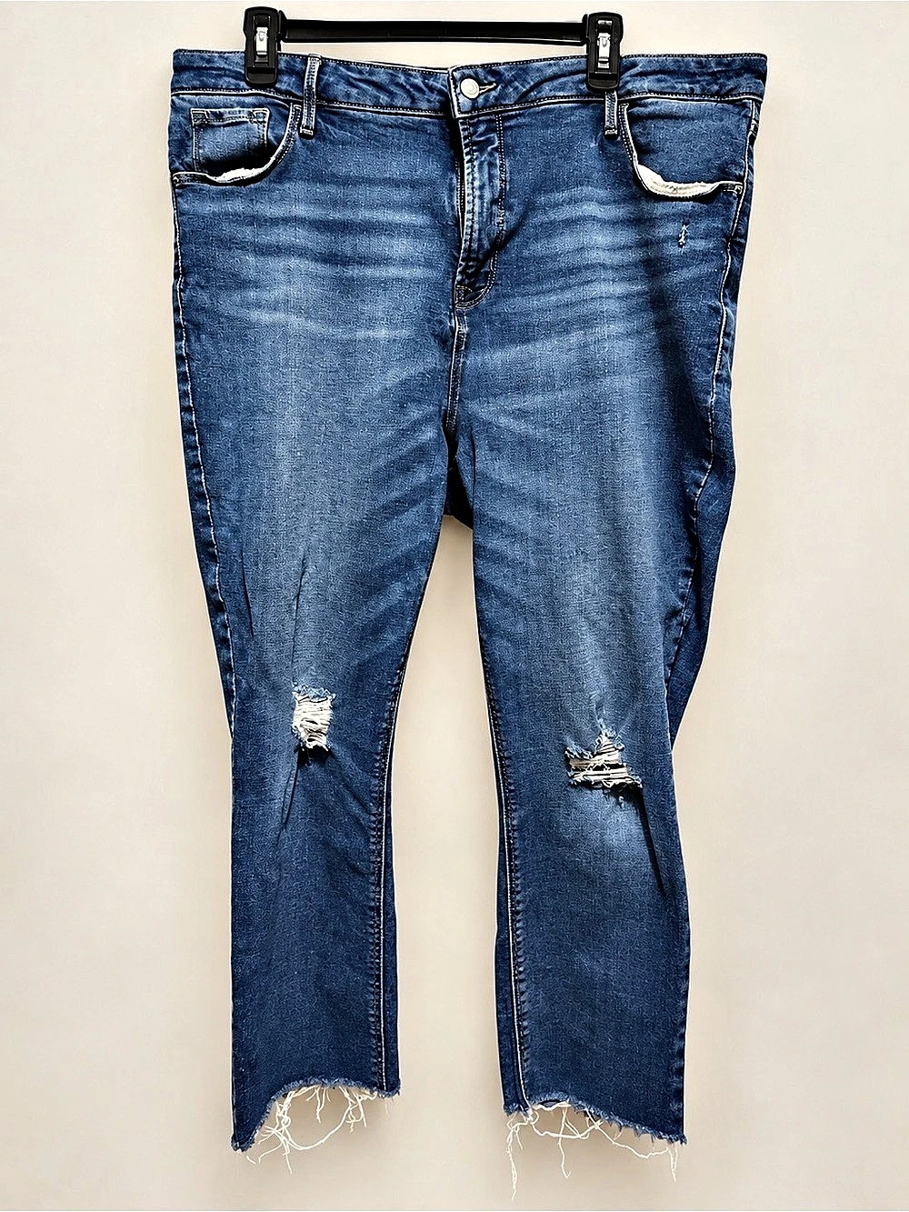 Old Navy Rockstar Super Skinny High Rise Sloney Slim Pockets Jeans Waist 20